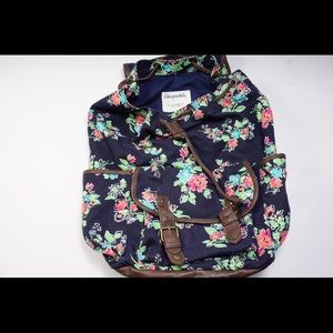 Aeropostale Floral Backpack